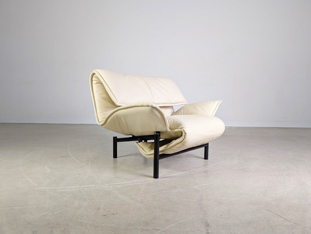 Cassina Veranda Sessel 1980 Vico Magistretti Leder Hell Design photo 1856.0