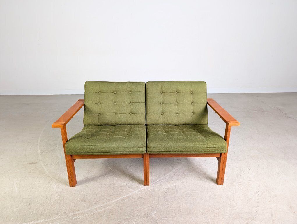 Sofa Couch France & Son Ole Gjerlov Knudson Torben Lind Teak photo furniture