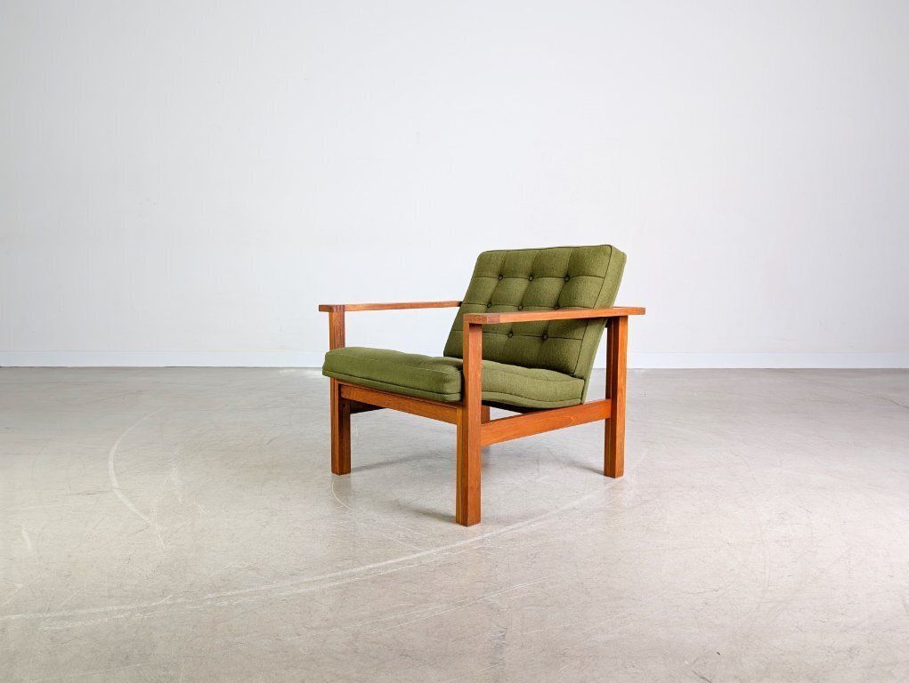 Armchair France & Son Ole Gjerlov Knudson Torben Lind Teak II photo Furniture