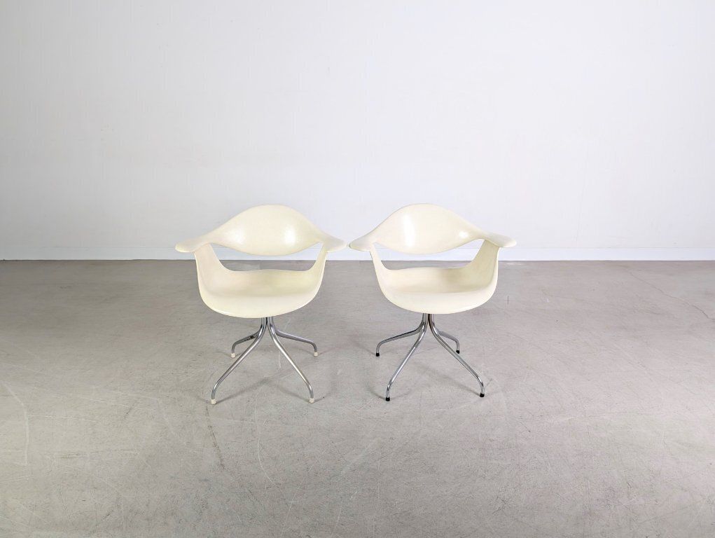 2x Daf Swag Leg Arm Chair Charles Eames George Nelson Herman Miller photo furniture
