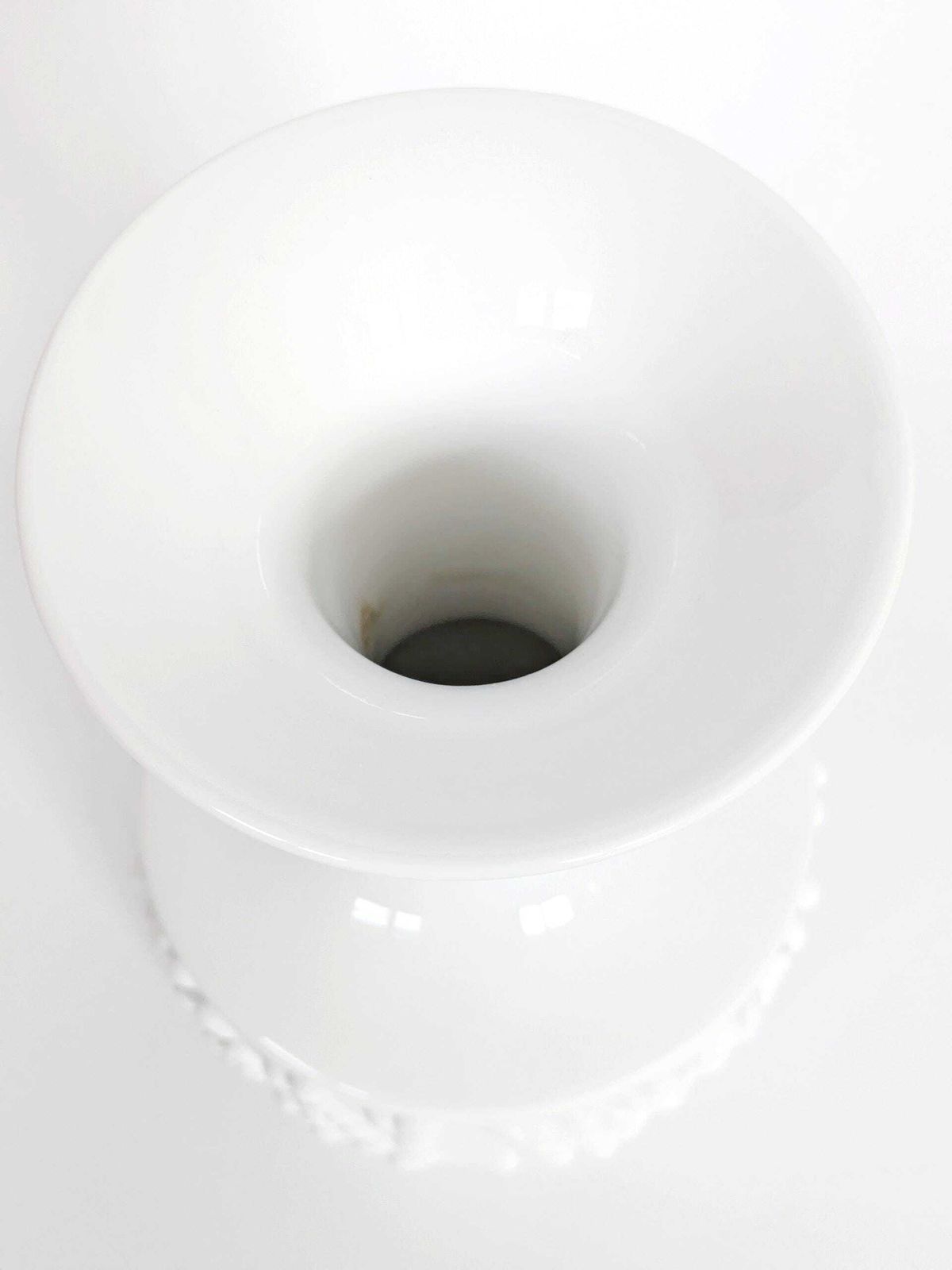 Home Decor Midcentury German Biscuit Porcelain Vase By Konigl. Pr. Teitau, Space Age Bubble Design photo