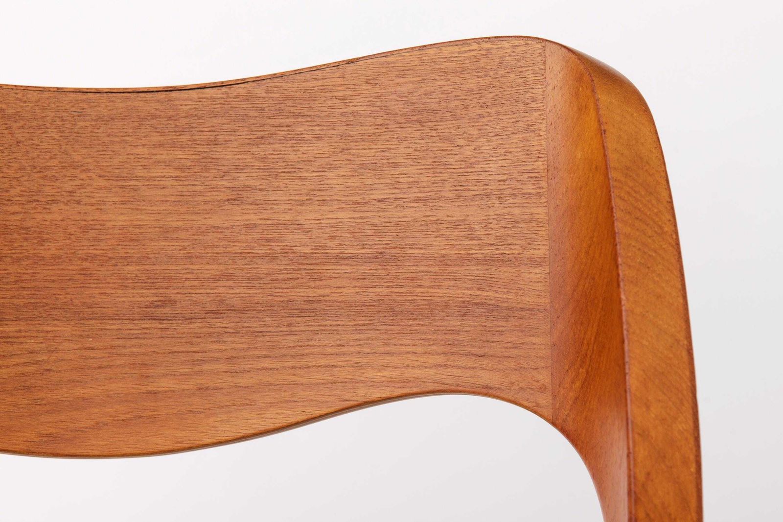 photo for sale Set Of 8 Niels Otto Møller Model 71 Chairs, 1960s Danish Mid Century Modern, Teak Dining Chairs