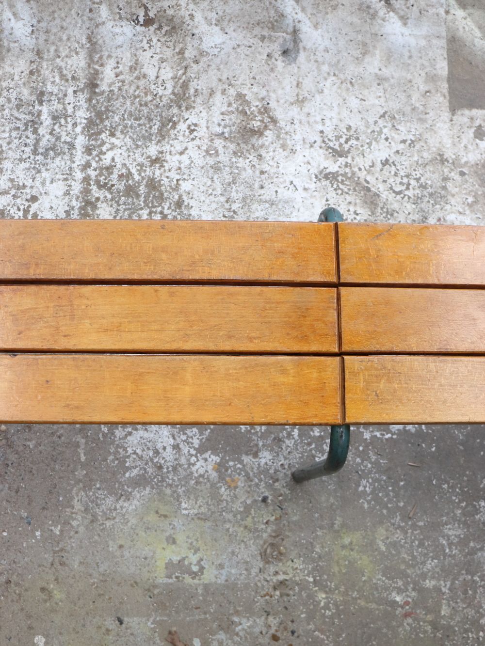 photo vinterior Vintage Mullca French School Bench   Adult Height
