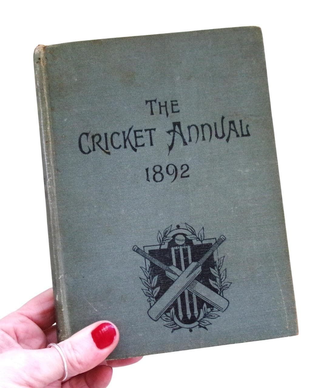 1892 The Cricket Annual, Team Photos, Scarce Victorian Cricketing Book