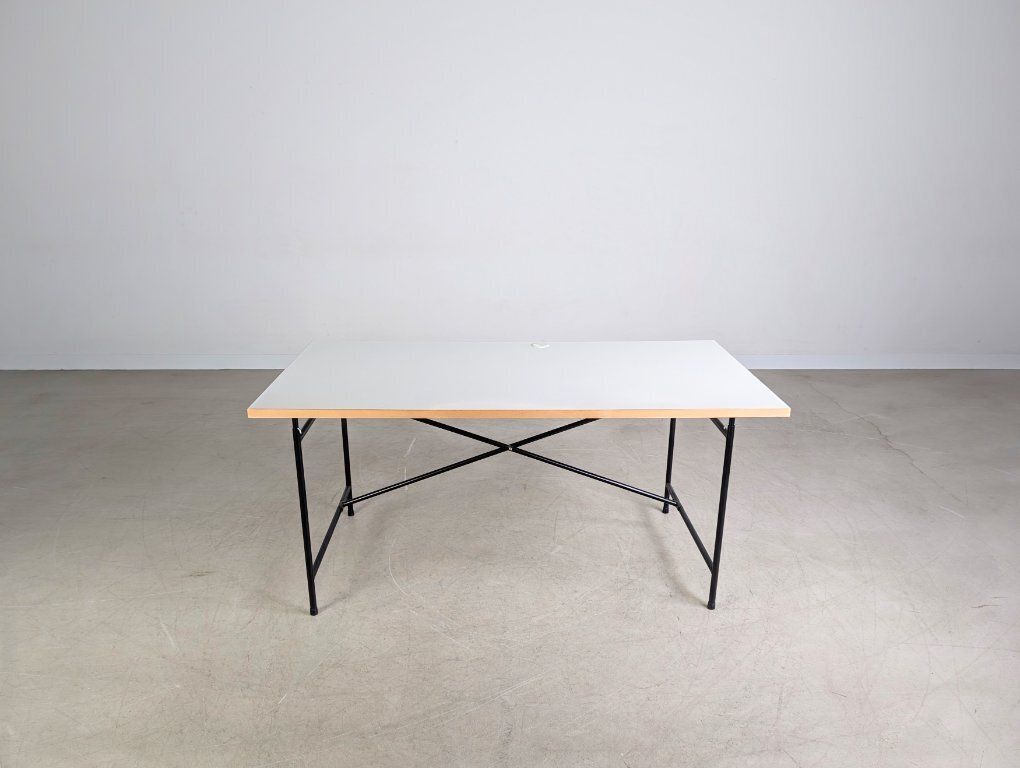 Furniture 7x Original Egon Eiermann Desk Richard Lampert Metal photo