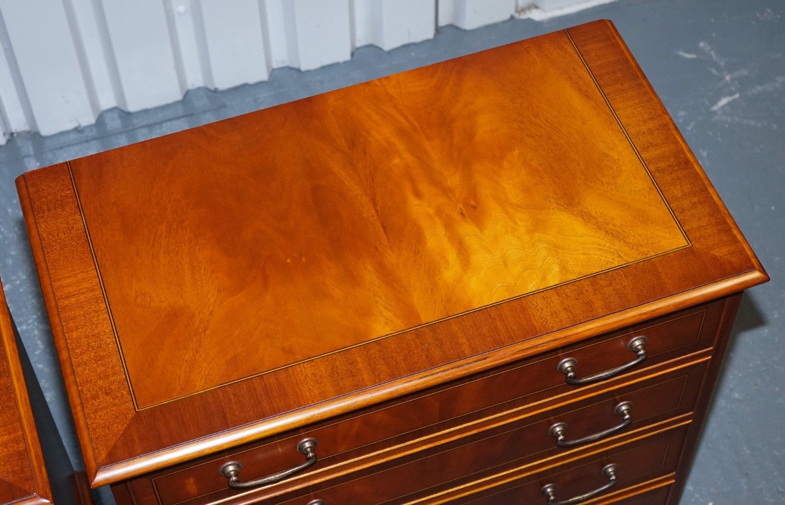 photo vinterior Pair Of Large Edwardian Style Chest Of Drawers Made By Paul Smith Brighton (2/3)