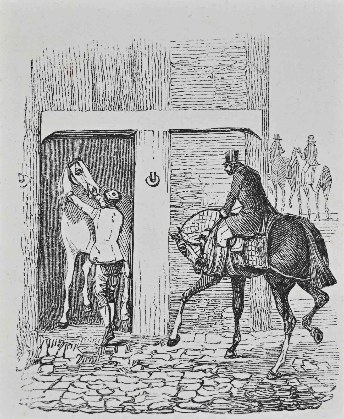 Henry Alken Knights And Horses   Lithograph By Henry Alken   1846