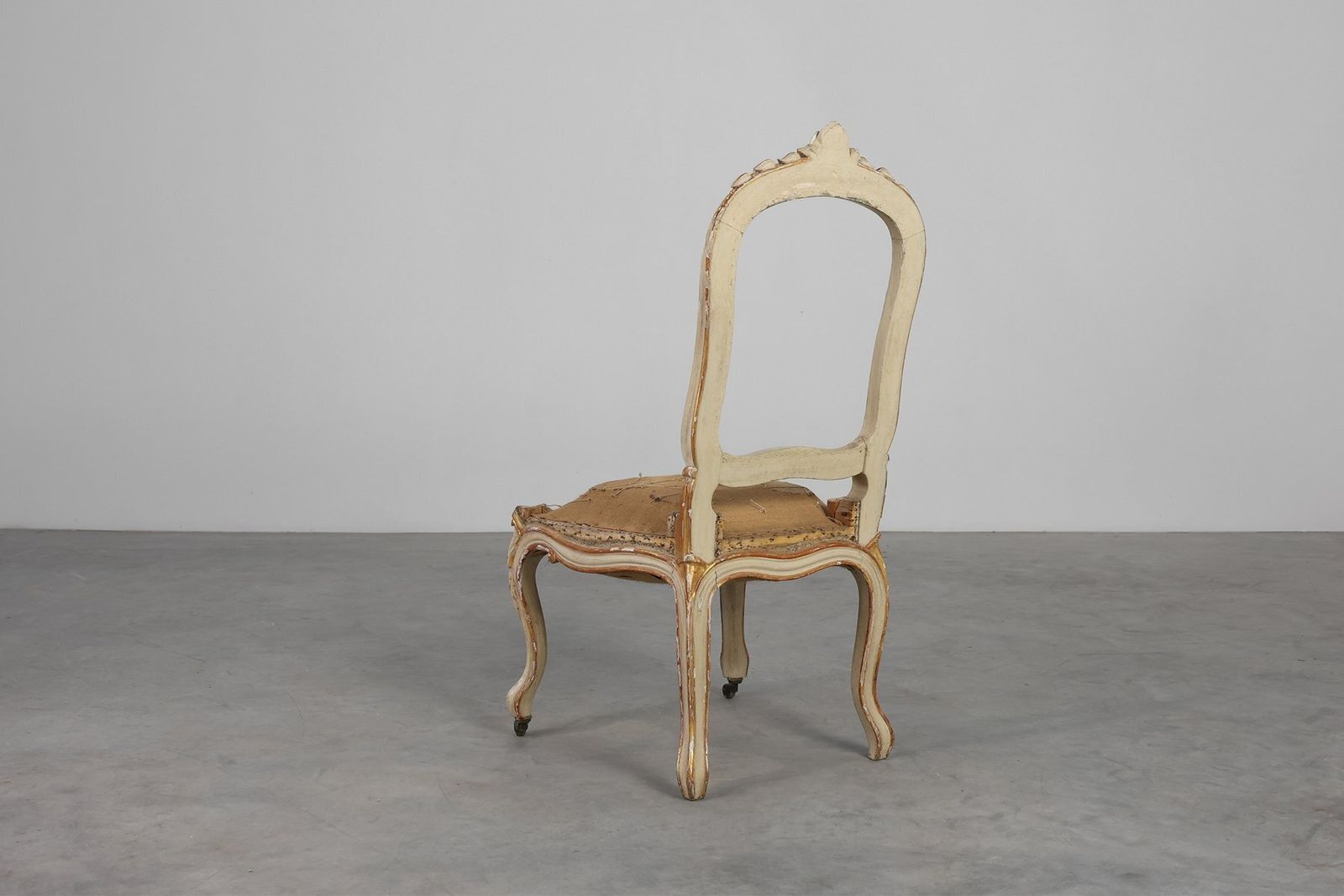 photo for sale French Louis XV Chair In Carved Wood