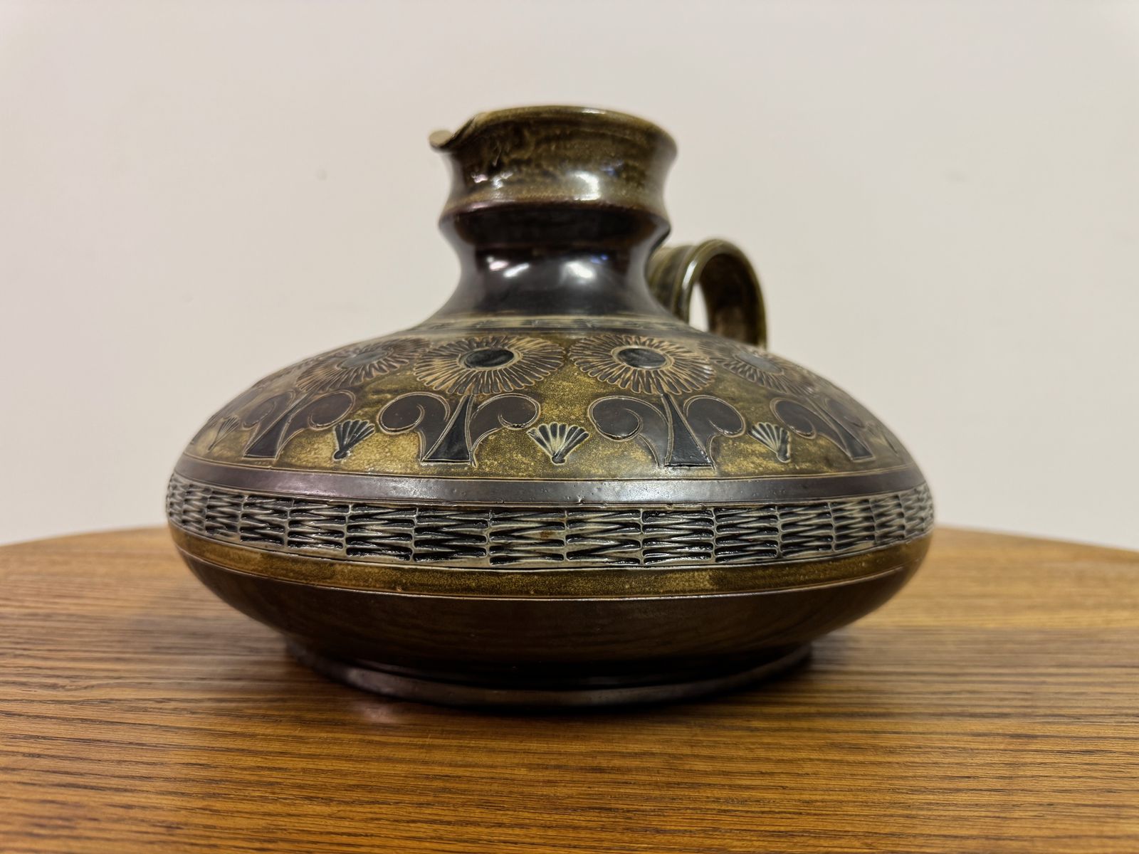 1970s Belgian Ceramic Jug Or Vase photo for sale