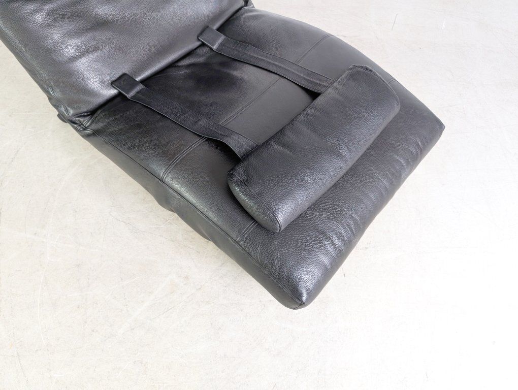 photo buy Original Niels Eilersen Armchair Jens Juul Lounger Leather Black 1980