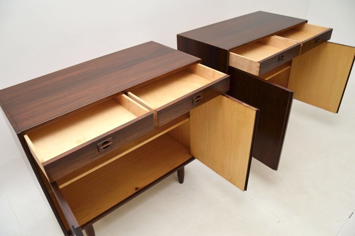 photo furniture Pair Of Danish Vintage Rosewood Cabinets