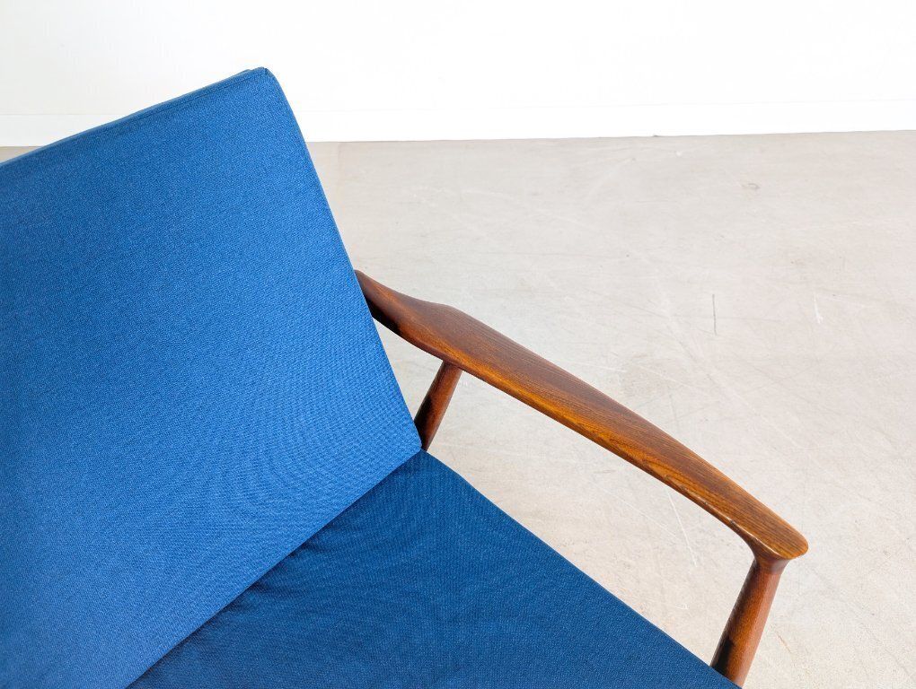 Furniture Original Midcentury Sofa Teak Vintage Danish Design 1960 Mcm photo