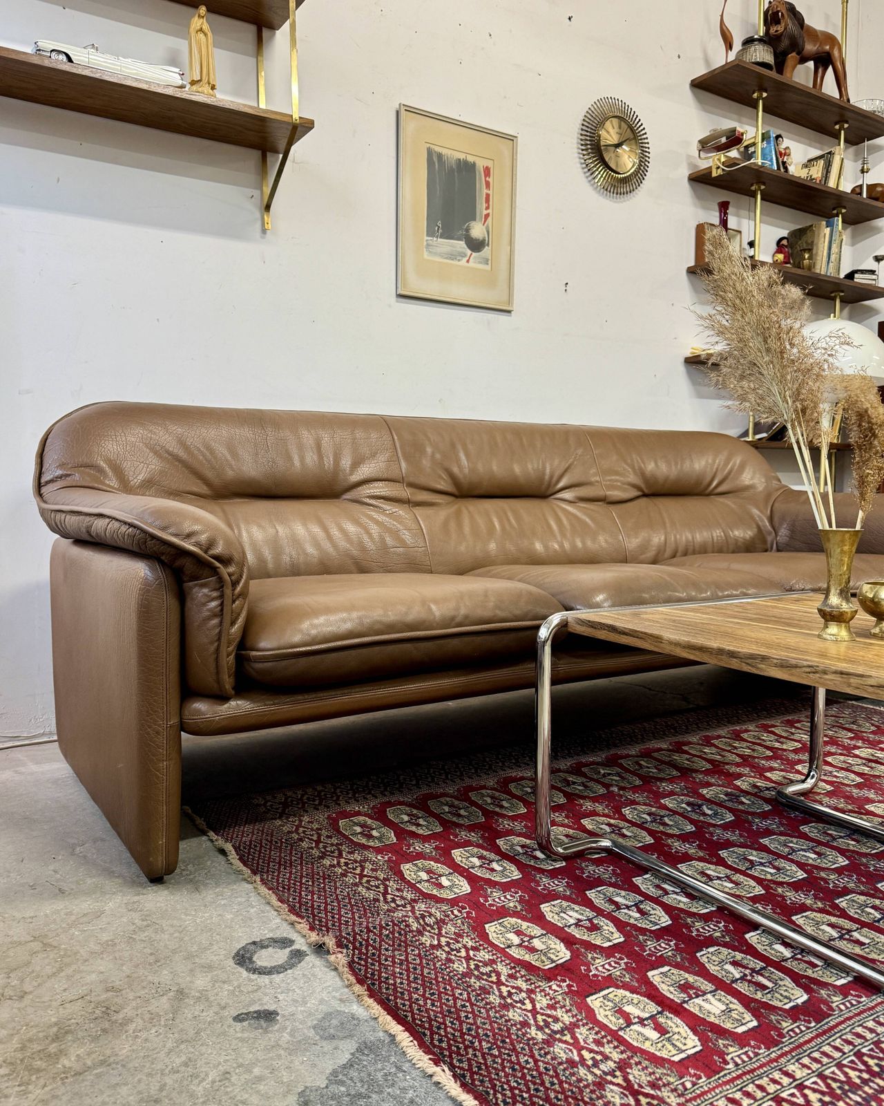 Sofa Model Ds 16, De Sede, Switzerland, 1960s/1970s, Mid Century, Vintage photo vinterior