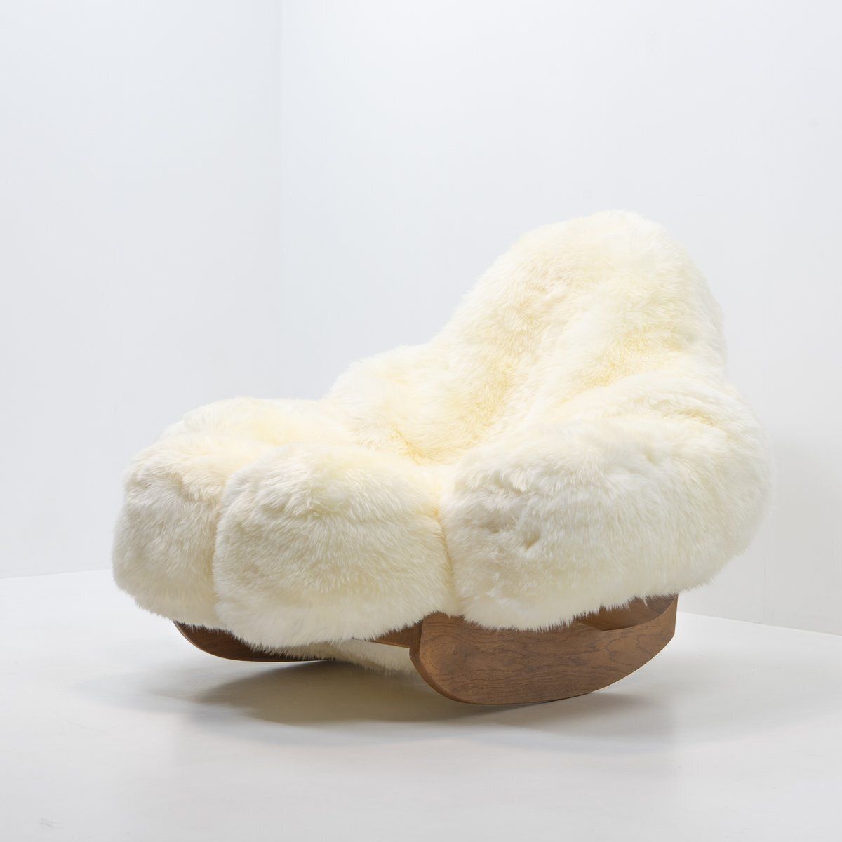 Vintage Rocking Yeti Chair By Mario Scheichenbauer For Elam Italy 1960s photo for sale