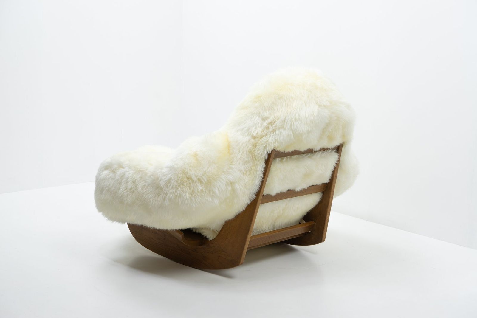 Vintage Rocking Yeti Chair By Mario Scheichenbauer For Elam Italy 1960s photo buy