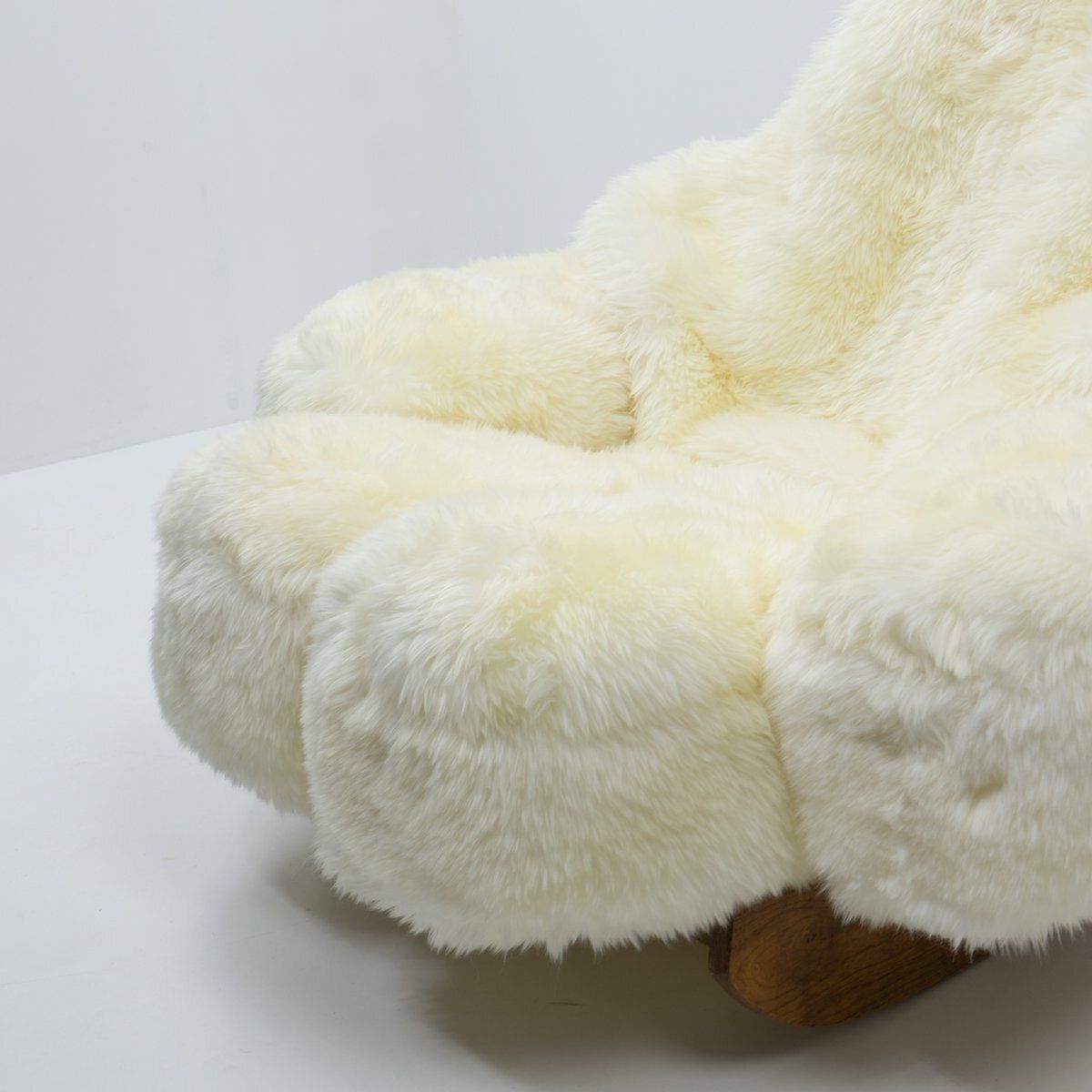 Furniture Vintage Rocking Yeti Chair By Mario Scheichenbauer For Elam Italy 1960s photo
