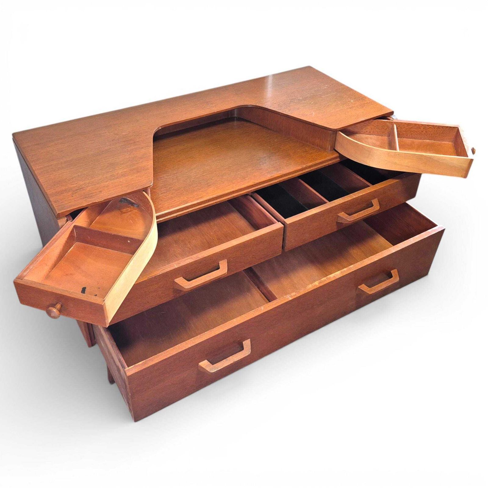 G Plan Fresco Dressing Table | Mid Century Teak Storage Unit | Vintage E Gomme 1960s photo vintage