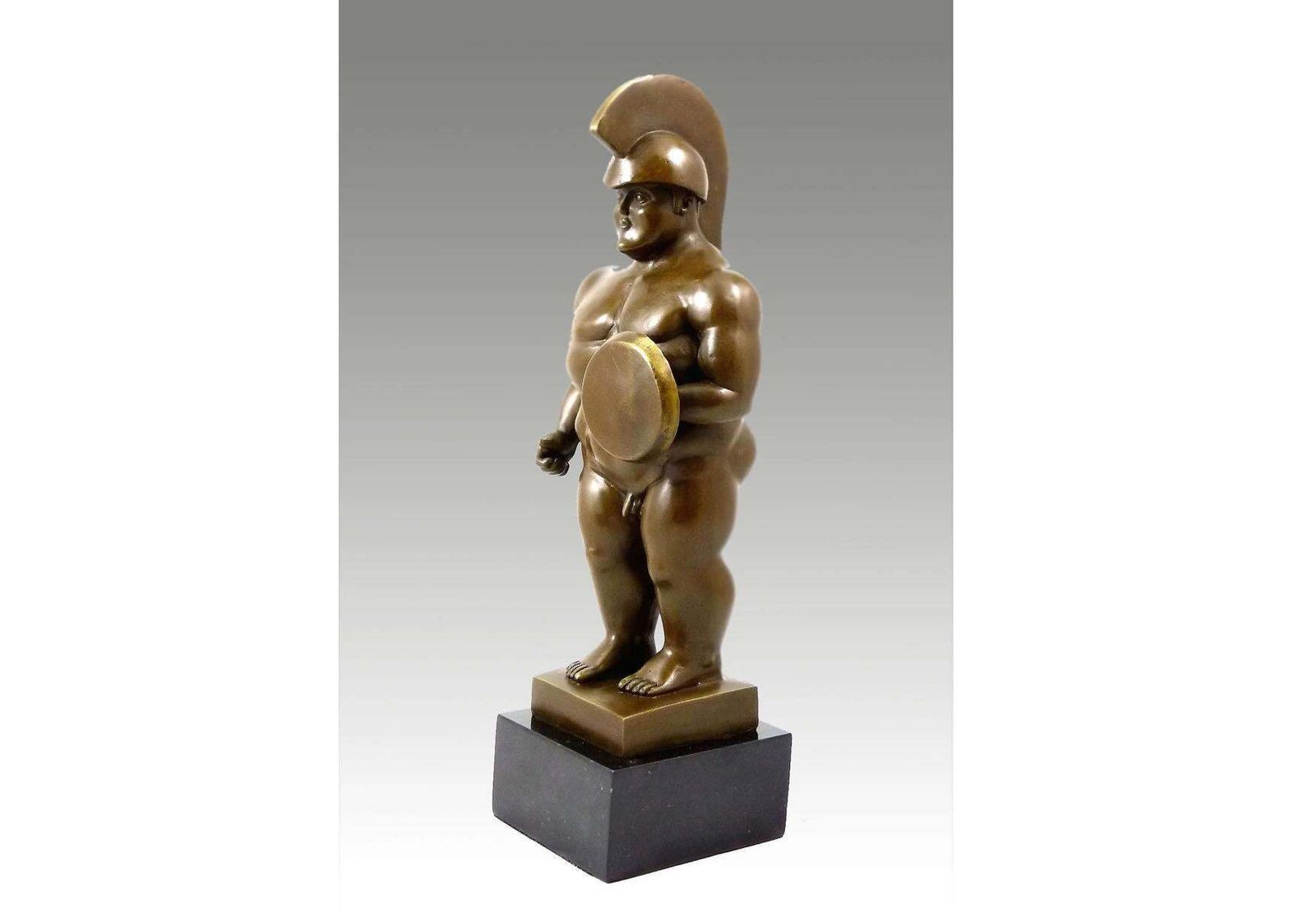Sculpture Roman Warrior In Bronze, Contemporary Style, 20th Century photo for sale