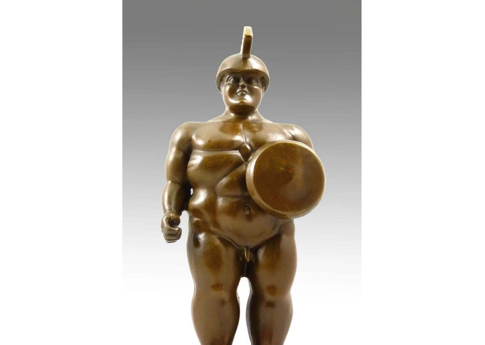 Sculpture Roman Warrior In Bronze, Contemporary Style, 20th Century photo buy