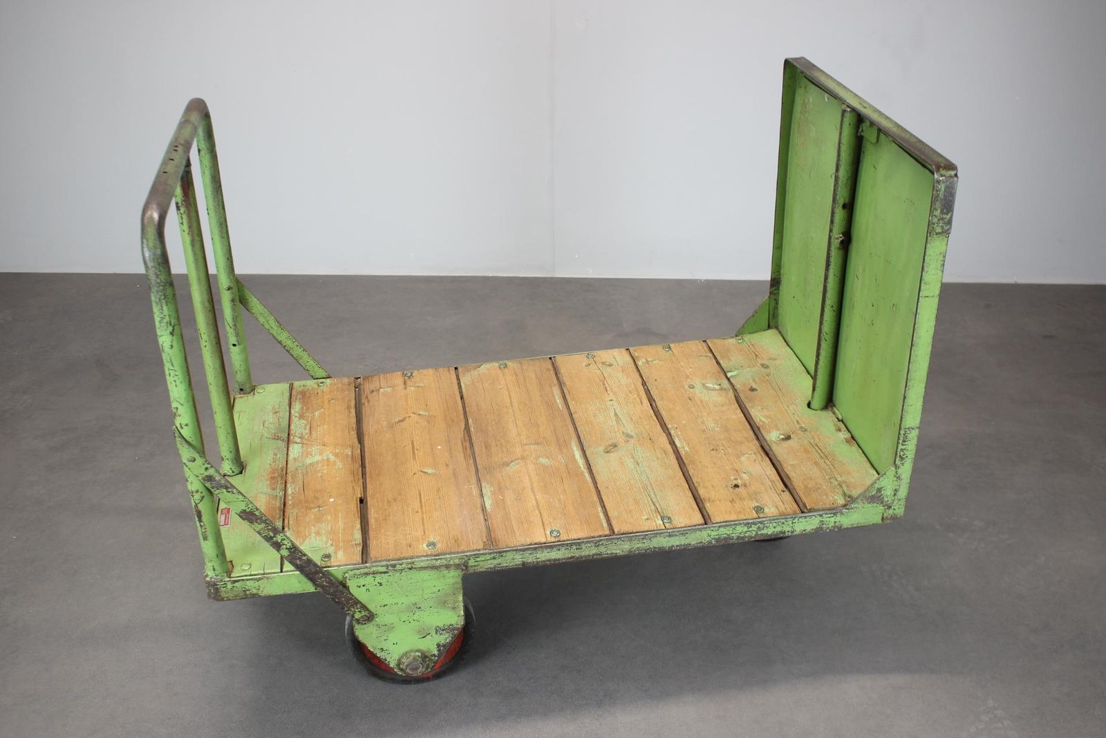 Mid Century Industrial Bar Cart, 1950s, Czechoslovakia photo 919.0