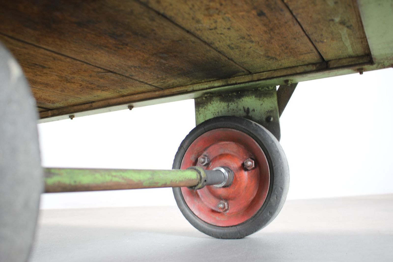 photo buy Mid Century Industrial Bar Cart, 1950s, Czechoslovakia