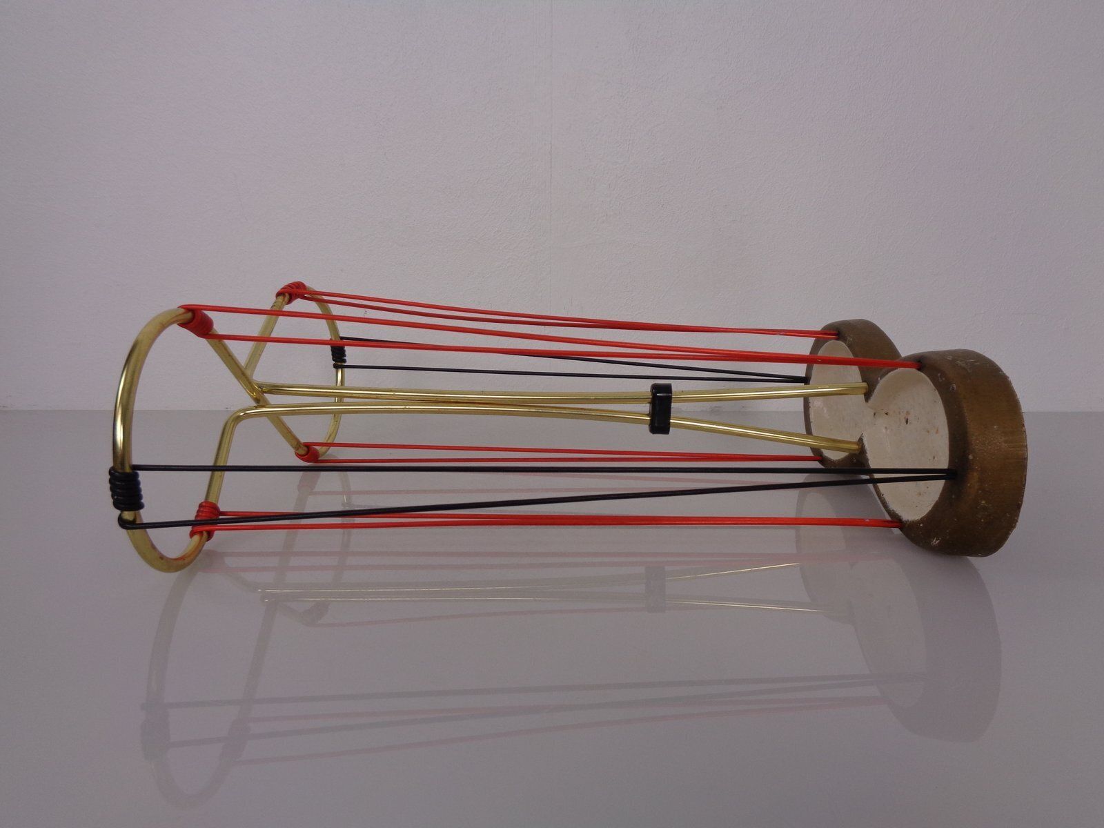 Mid Century Modern String Umbrella Stand, Germany, 1950s photo vinterior
