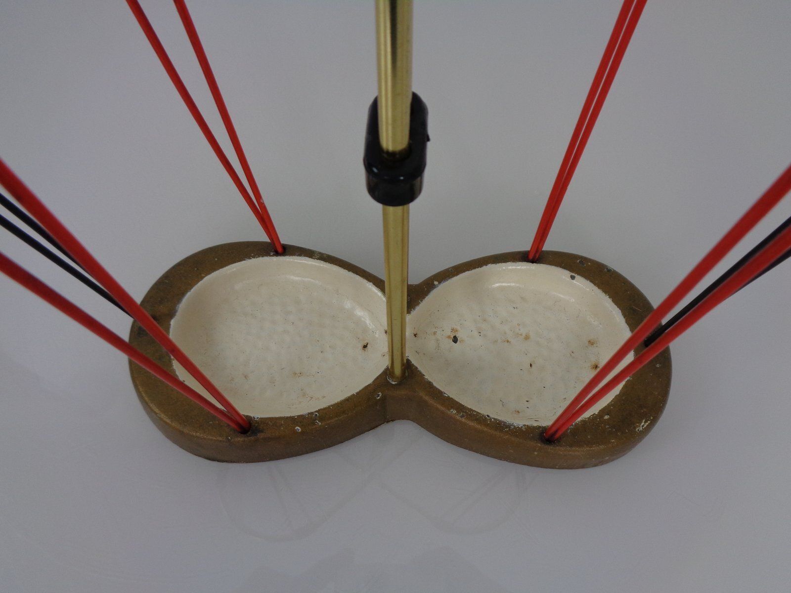 photo vinterior Mid Century Modern String Umbrella Stand, Germany, 1950s
