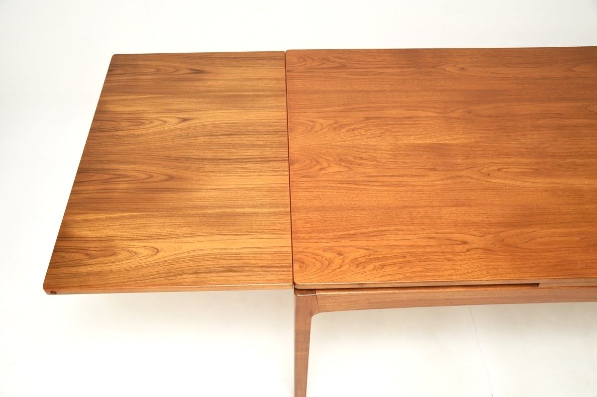 Vintage Danish Teak Extending Dining Table photo 1235.0
