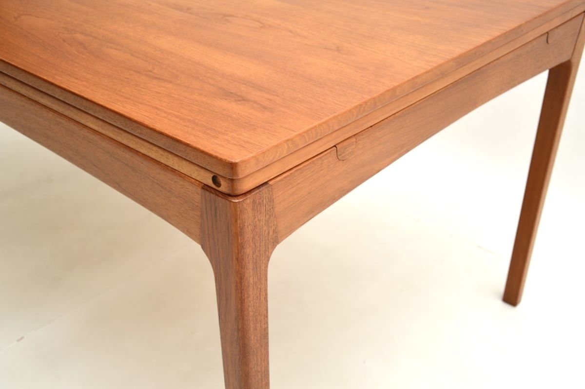 photo furniture Vintage Danish Teak Extending Dining Table