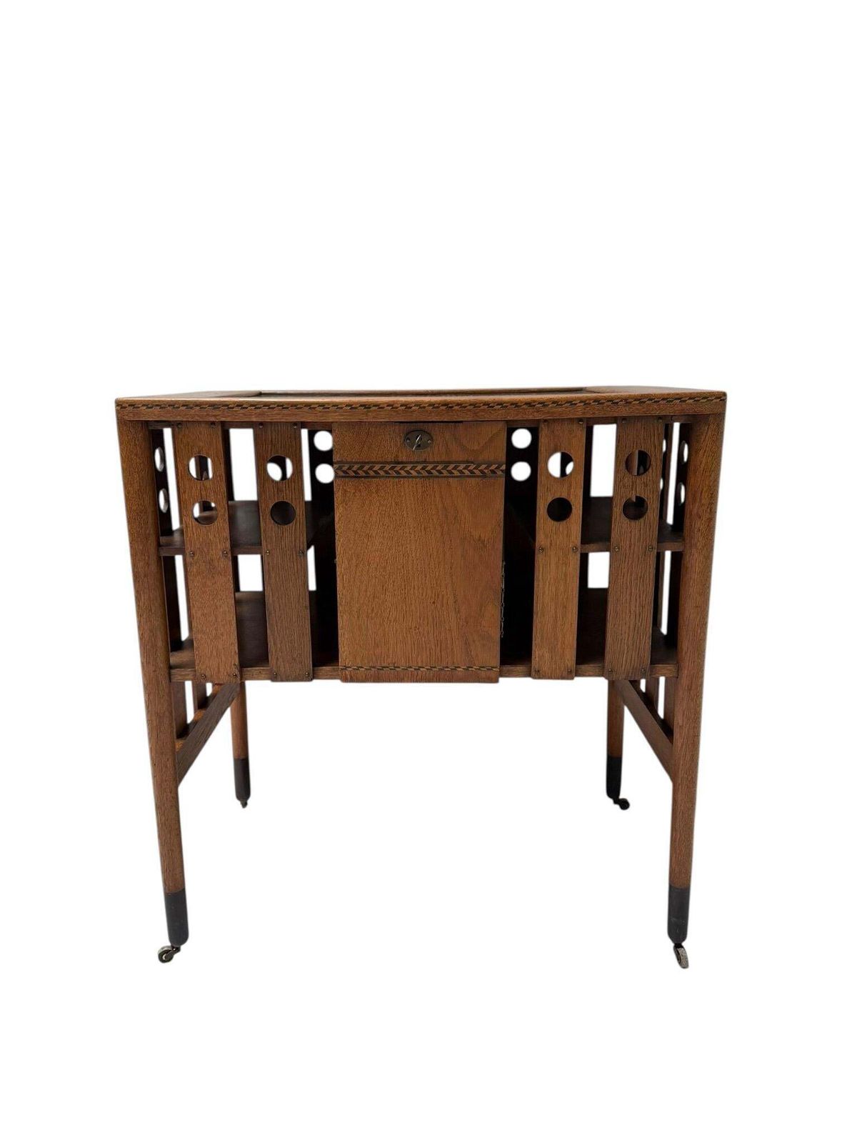Vienna Secession Cabinet With Small Door, 1900s photo furniture