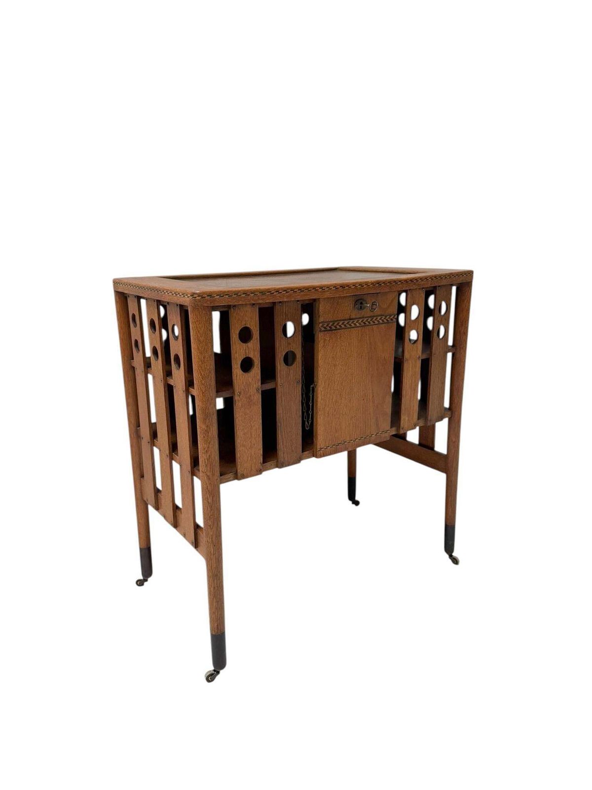 Furniture Vienna Secession Cabinet With Small Door, 1900s photo