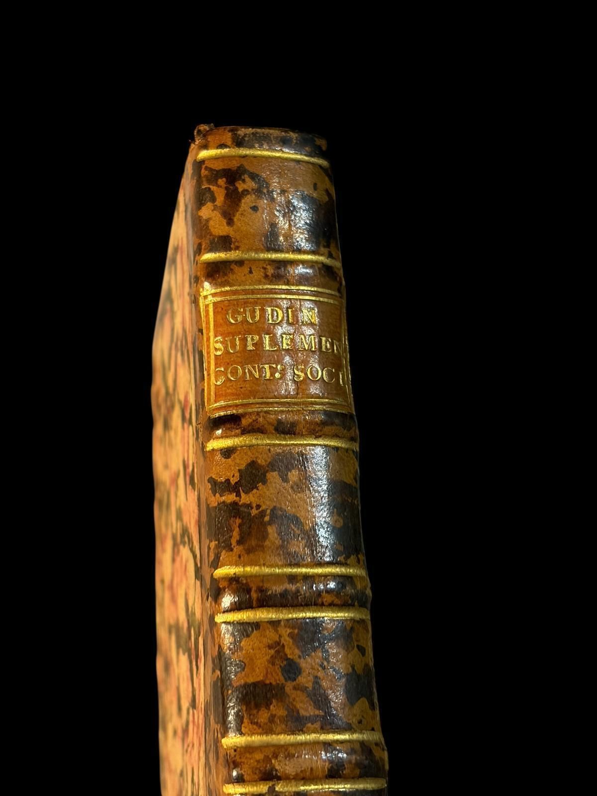 Supplement To The Social Contract Paris 1792 Gudin photo vinterior