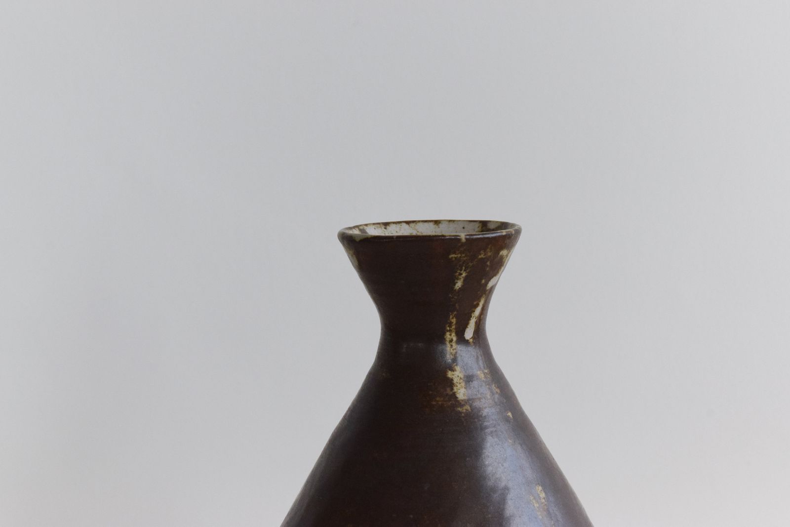 Vintage Studio Pottery Sculptural Vase By Potter Jean Stanton photo for sale