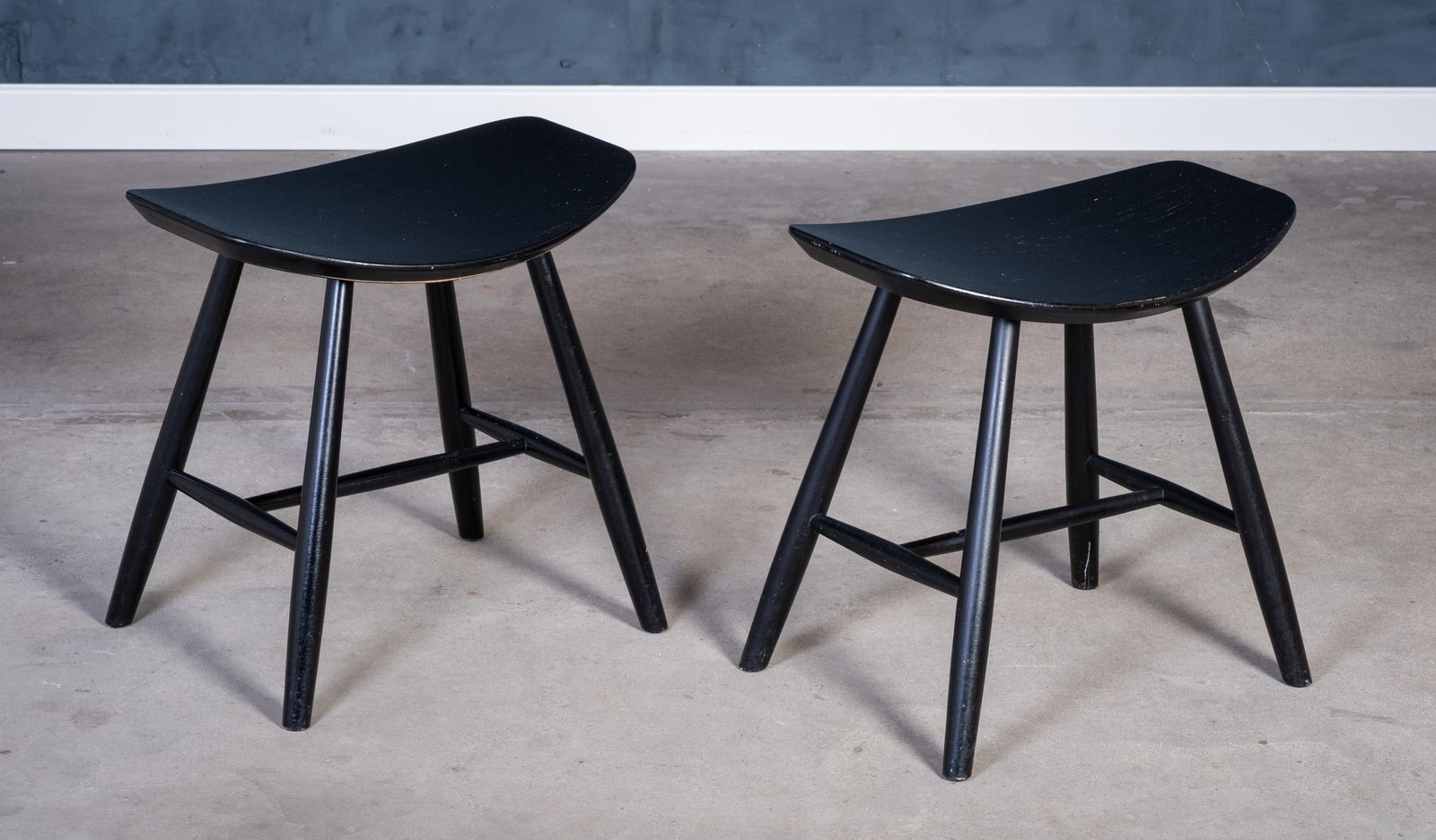 J36 Stools By Ejvind A. Johansson For Fdb Møbler, Denmark, 1960s, Set Of 2 photo 1169.0