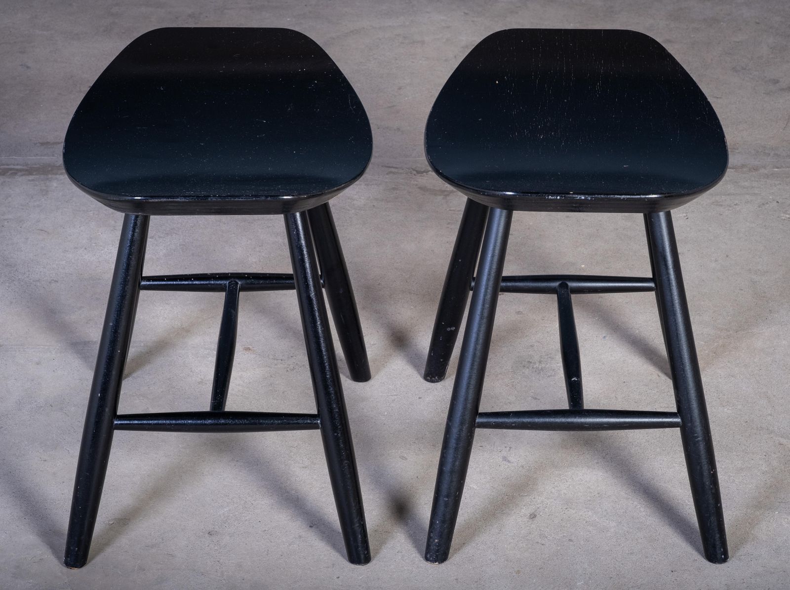 J36 Stools By Ejvind A. Johansson For Fdb Møbler, Denmark, 1960s, Set Of 2 photo vinterior