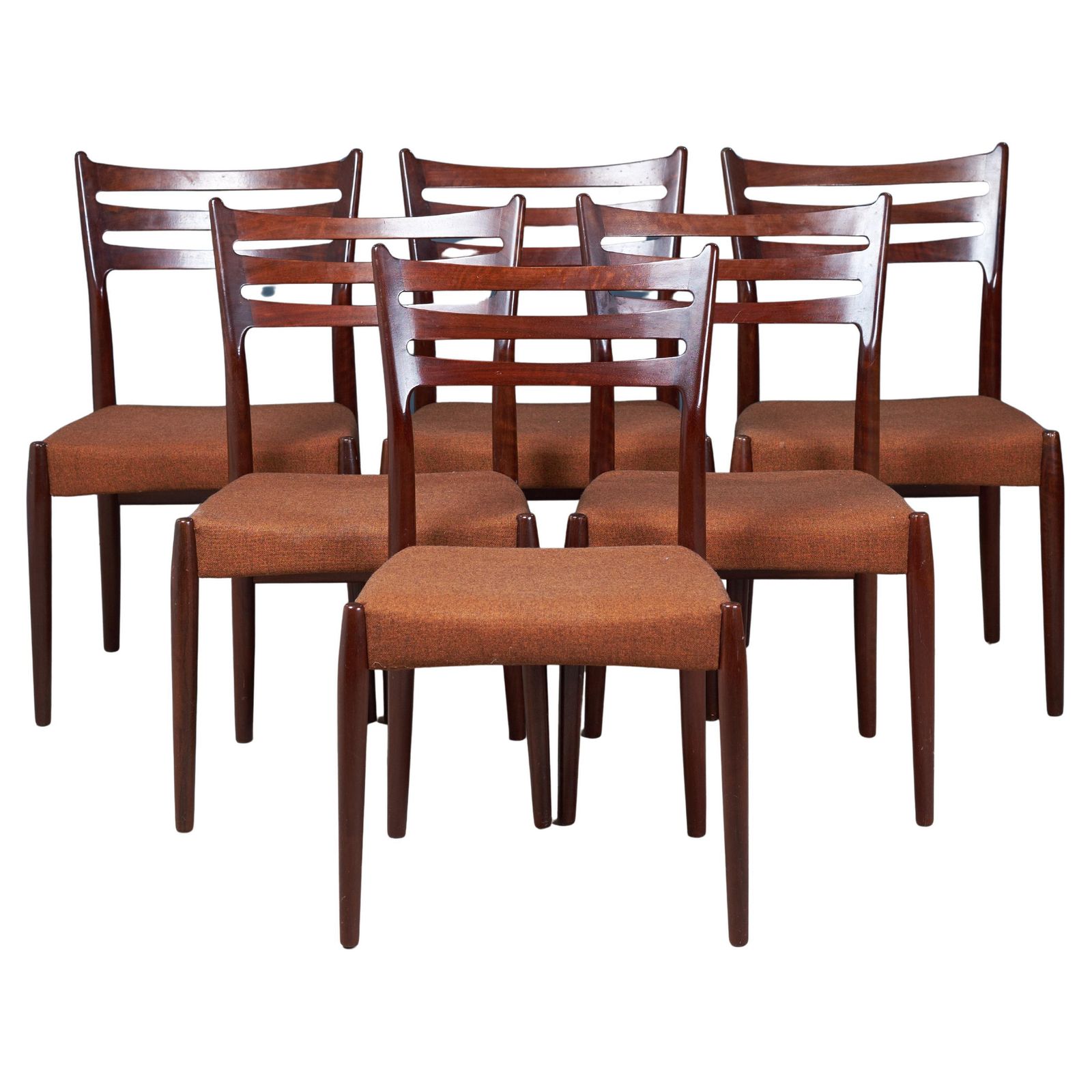Vintage Dining Chairs By Svend Aage Madsen, 1960s, Set Of 6