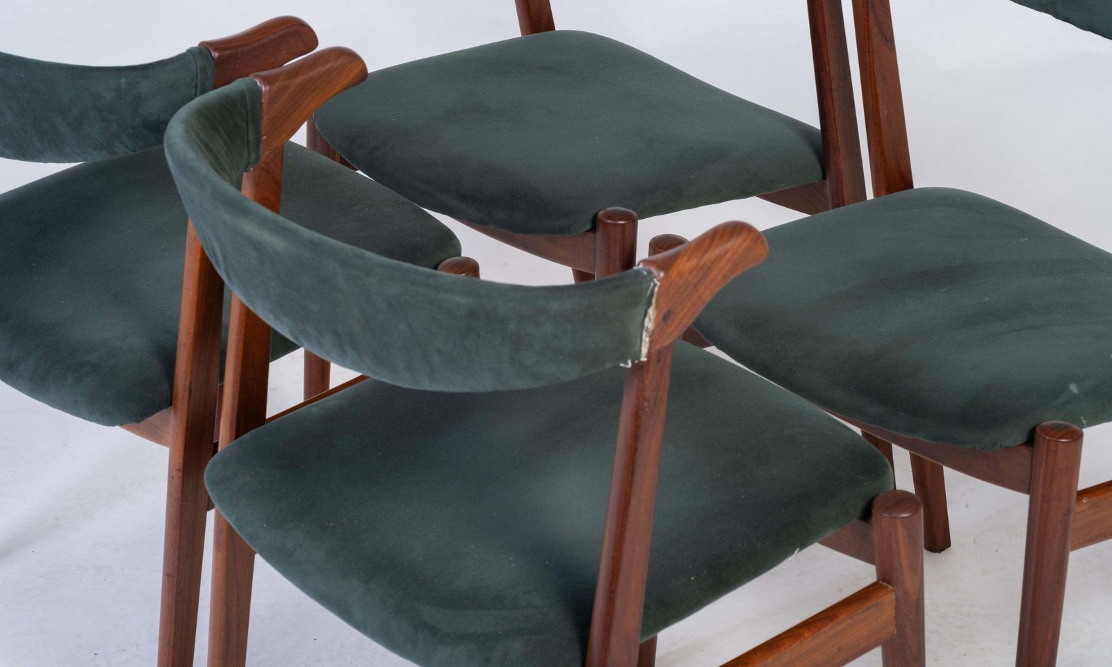 Danish Armchairs In Teak, 1960s, Set Of 4 photo Furniture