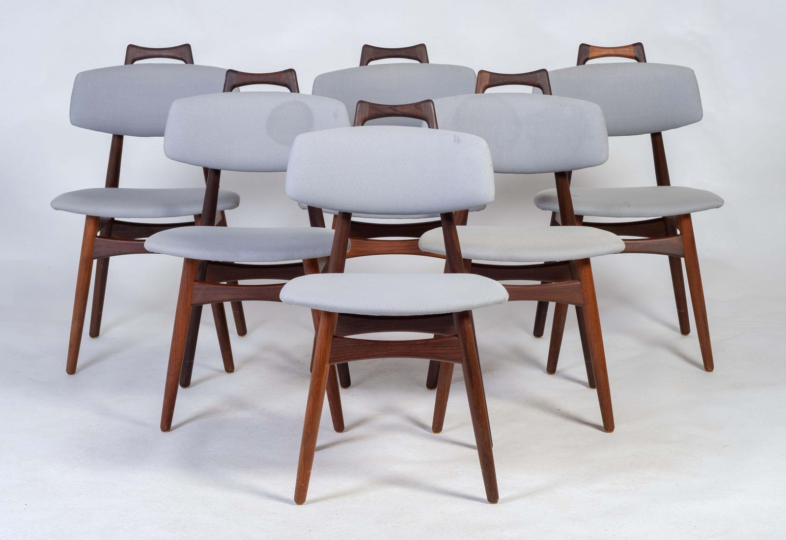Danish Dining Chairs In Teak By Ib Kofoed Larsen, 1960s, Set Of 6 photo for sale