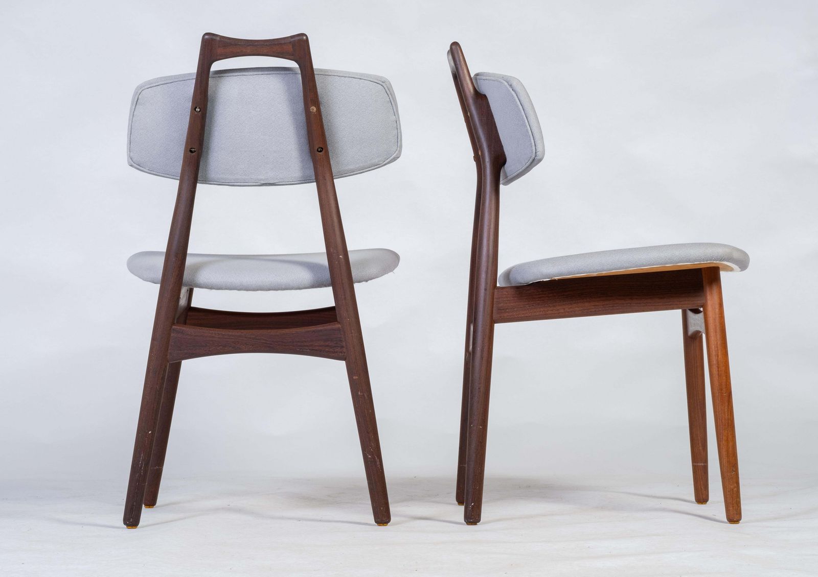 Deense Eetstoelen In Teakhout Van Ib Kofoed Larsen, Ca. Jaren 1960, Set Van 6 photo buy