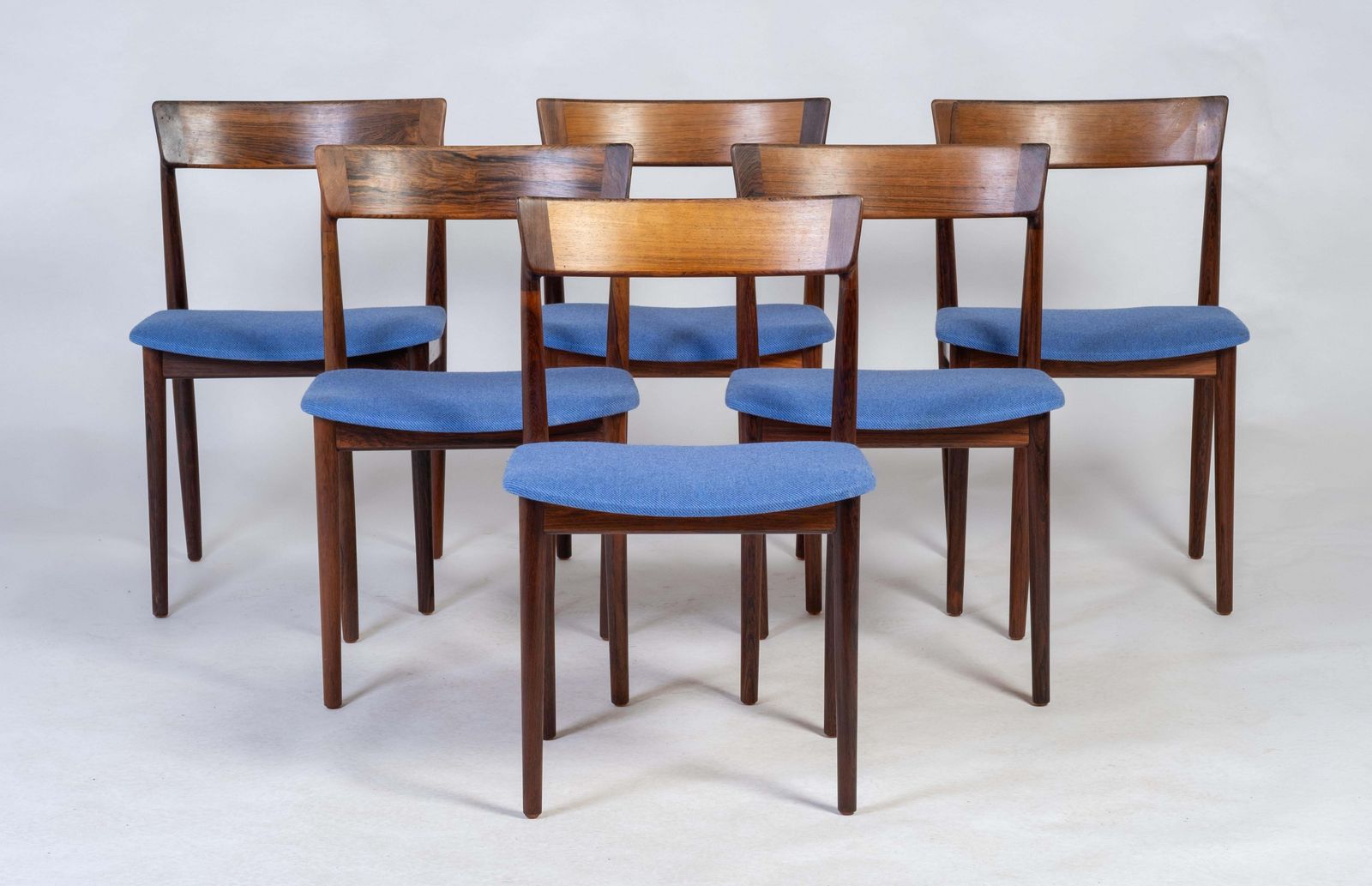 Rosewood Dining Chairs By Henry Rosengren Hansen For Brande Møbelindustri, 1960s photo furniture