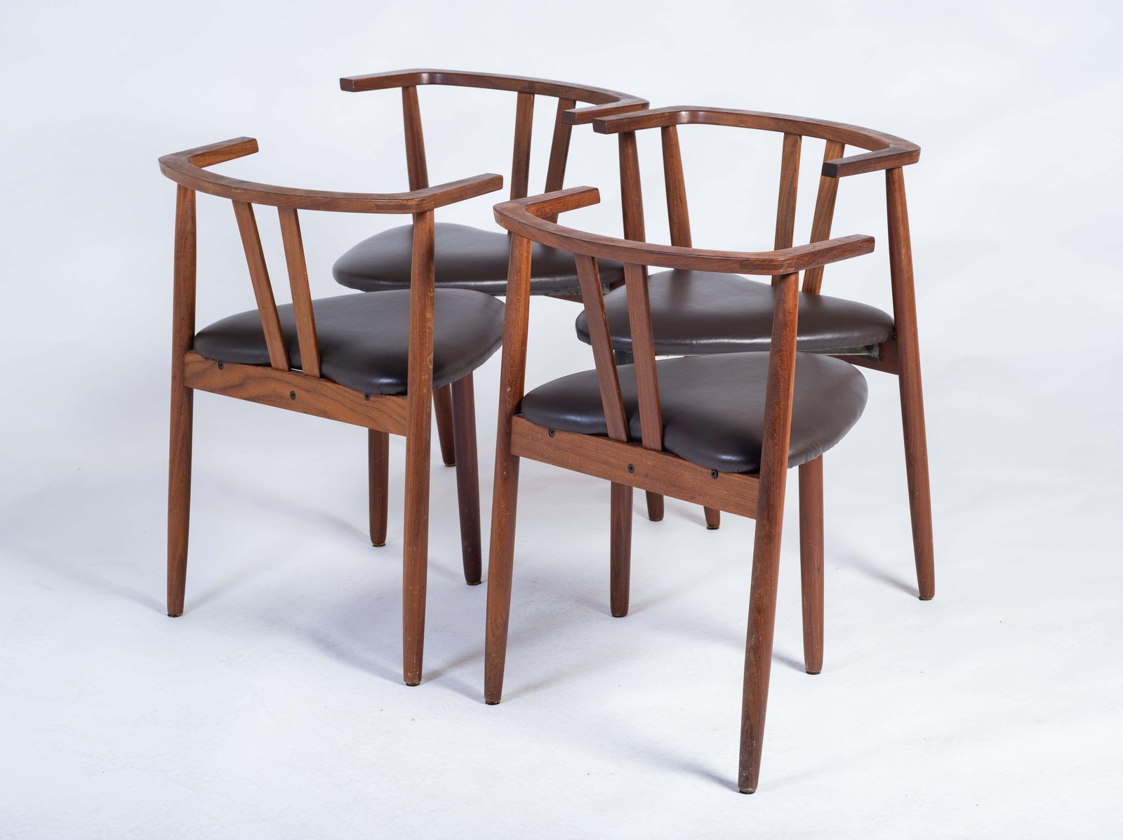 Dining Chairs In Teak By Hans Olsen, 1960s, Set Of 4 photo Furniture