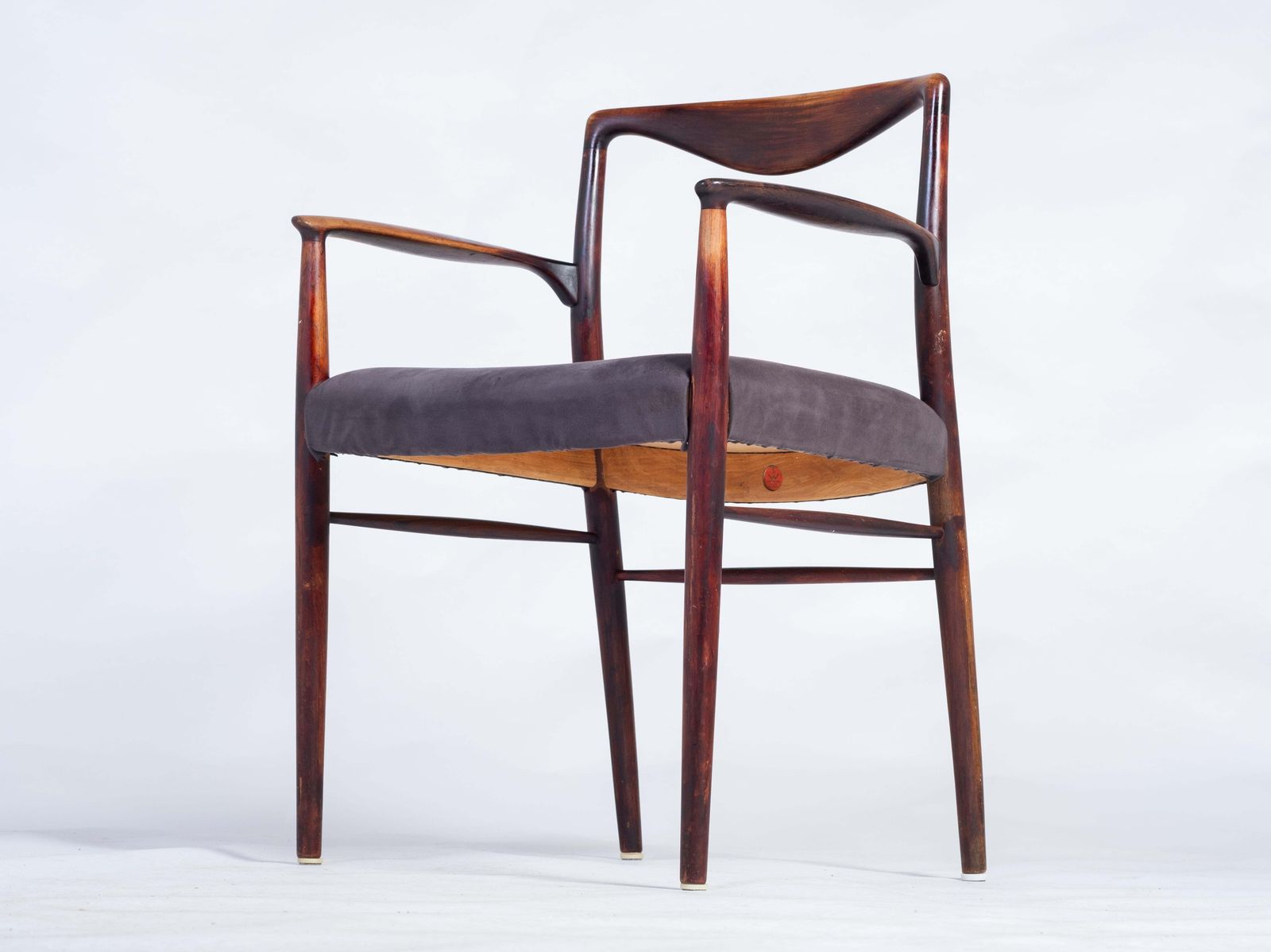 Fauteuils In Palissander Van Kai Lyngfeldt Larsen, Jaren 1960, Set Van 4 photo 3831.0