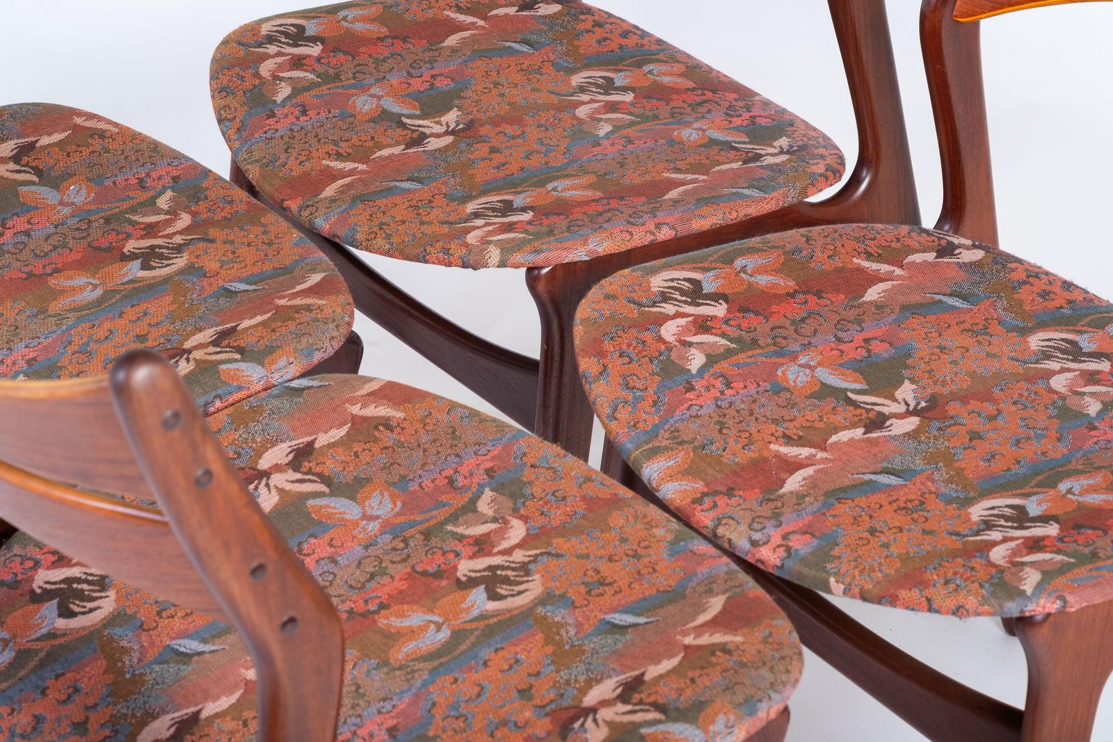 Teak Dining Chairs By Erik Buch For Christiansen Møbelfabrik, 1960s, Set Of 4 photo Furniture
