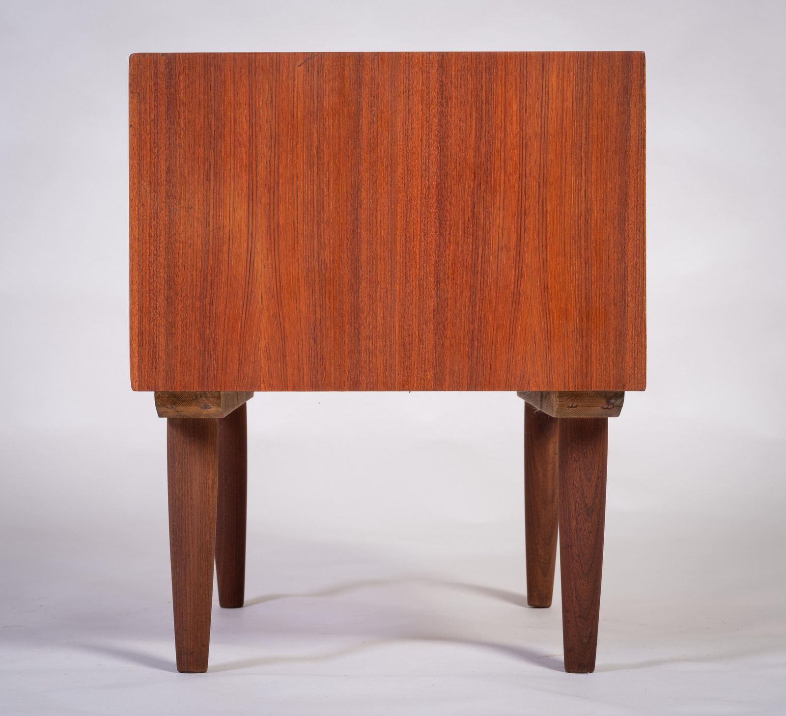 Dressoir In Teakhout Met 2 Lades, Jaren 1960, Deens Design photo vintage