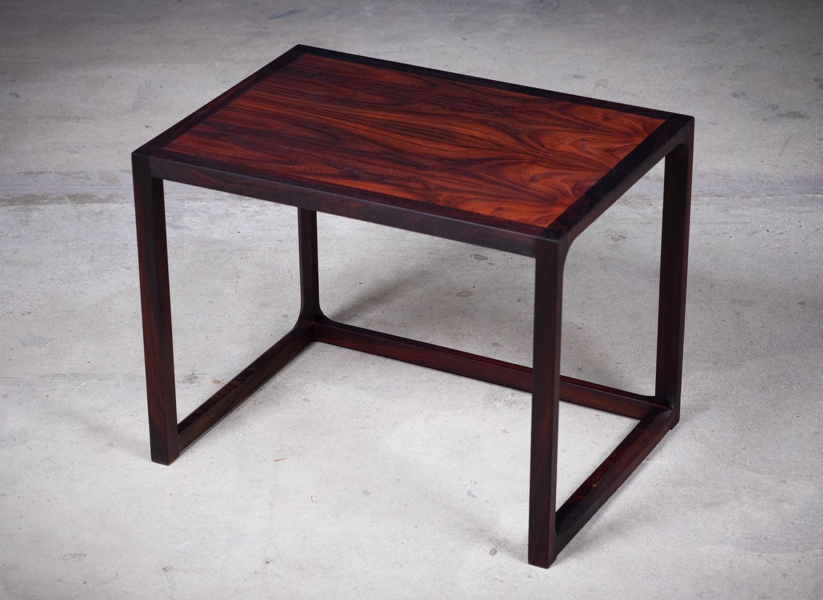 Mid Century Danish Rosewood Side Table By Aksel Kjersgaard, 1960s photo Furniture