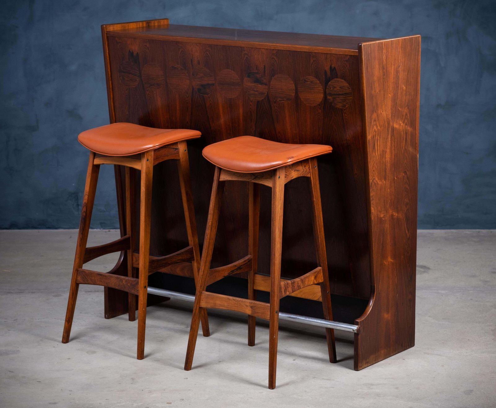 Bar Cabinet In Rosewood By Johannes Andersen For Skaaning & Son, 1960s photo furniture