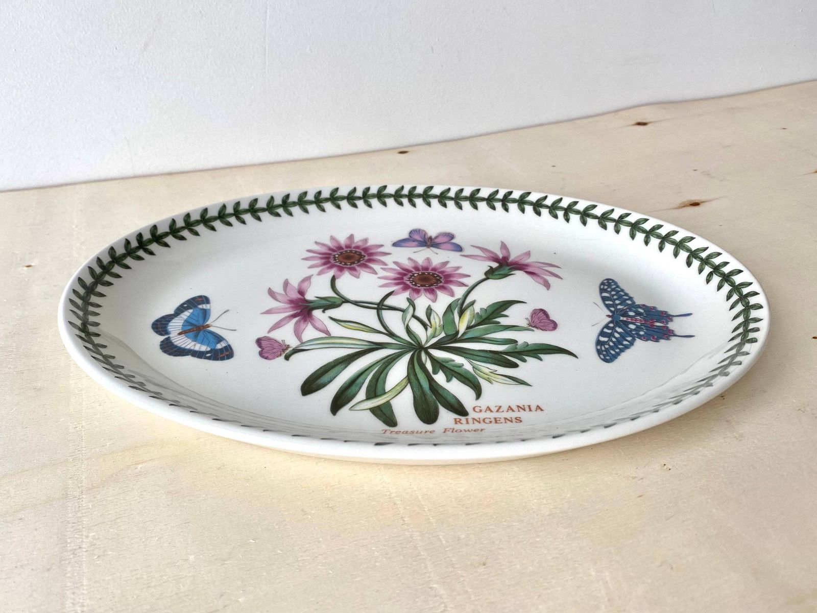 Large Portmeirion Oval Dish Vintage 1980s, Vintage Large Plate By Susan William Ellis photo for sale