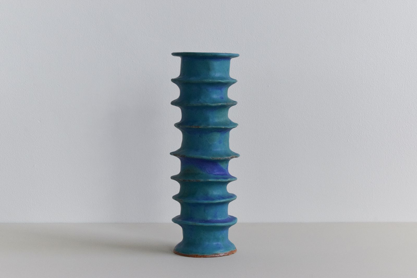 Vintage Studio Pottery Sculptural Vase By Potter Jean Stanton