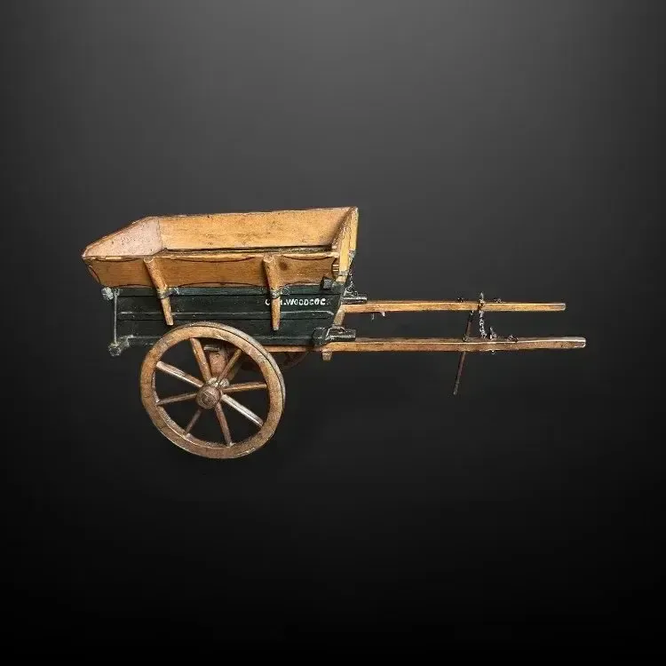 A 19th Century Model Of A Tumbrel, Tip Cart photo furniture