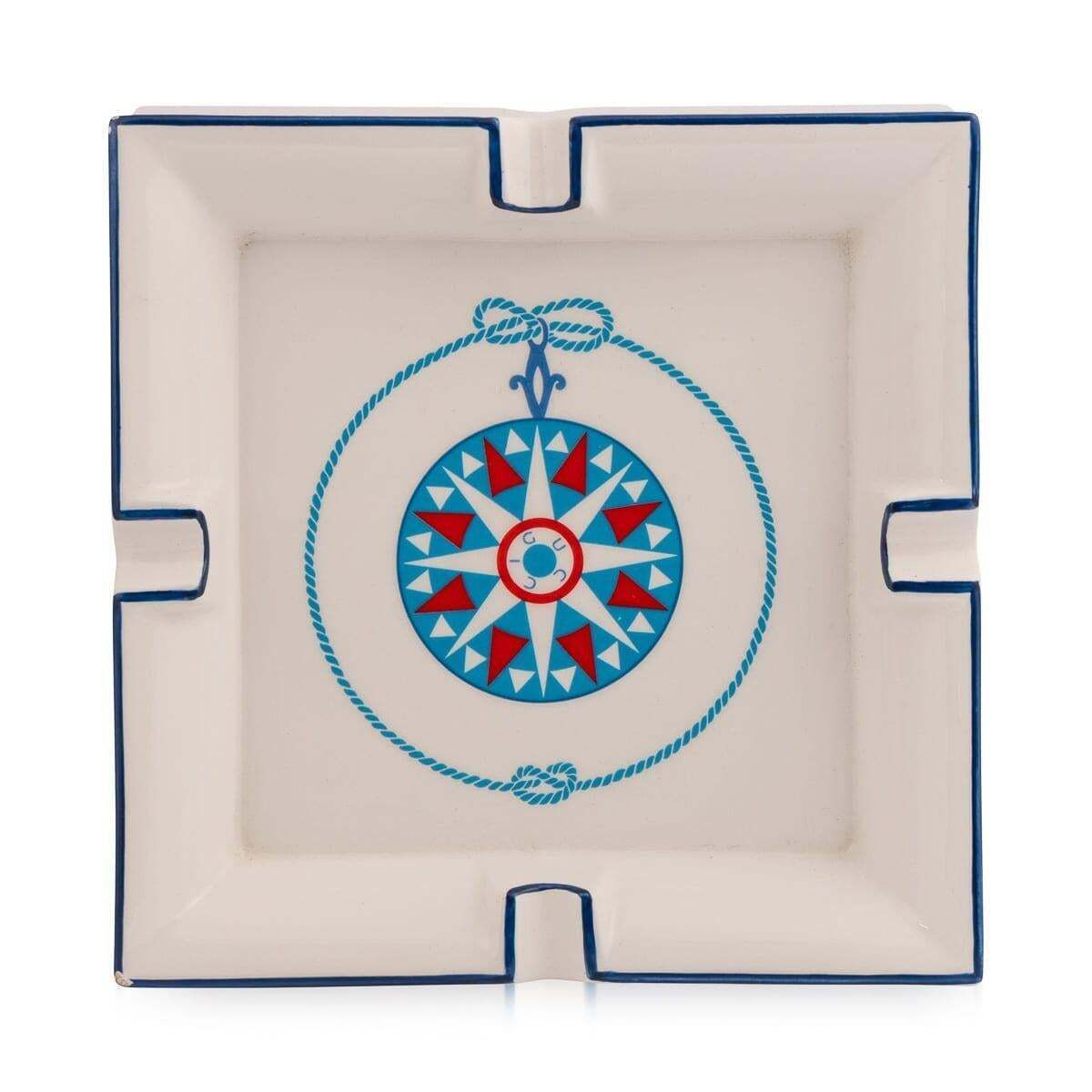 Vintage 20th Century Italian Ceramic Ashtray By Gucci C.1980 photo Home Decor